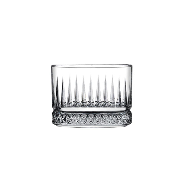 Paşabahçe Elysia – Vierkante Snack/Tapasschaaltjes – Glas - 80 mm x 80 mm – Set van 4