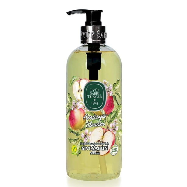 Eyüp Sabri Tuncer – Amasya Appel Handzeep – 100% Vegan – Gluten Vrij – 500 ML