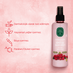 Eyüp Sabri Tuncer – Haartonic + Verzorgingsspray - Hittebescherming – Framboosazijn – 210 ml