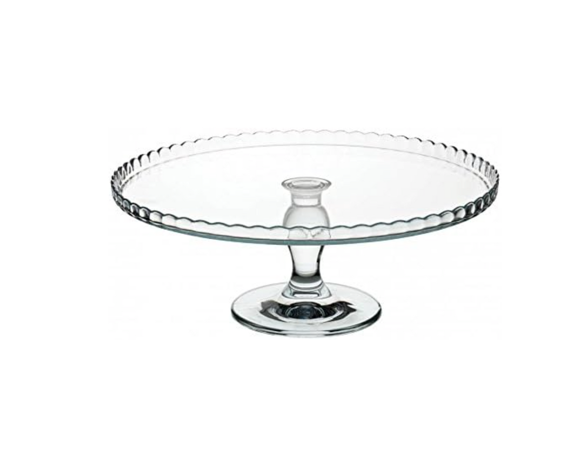 Paşabahçe Taartplateau 95117 - Op Transparant Voet Zonder Stolp - Glas - 32cm