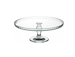 Paşabahçe Taartplateau 95117 - Op Transparant Voet Zonder Stolp - Glas - 32cm
